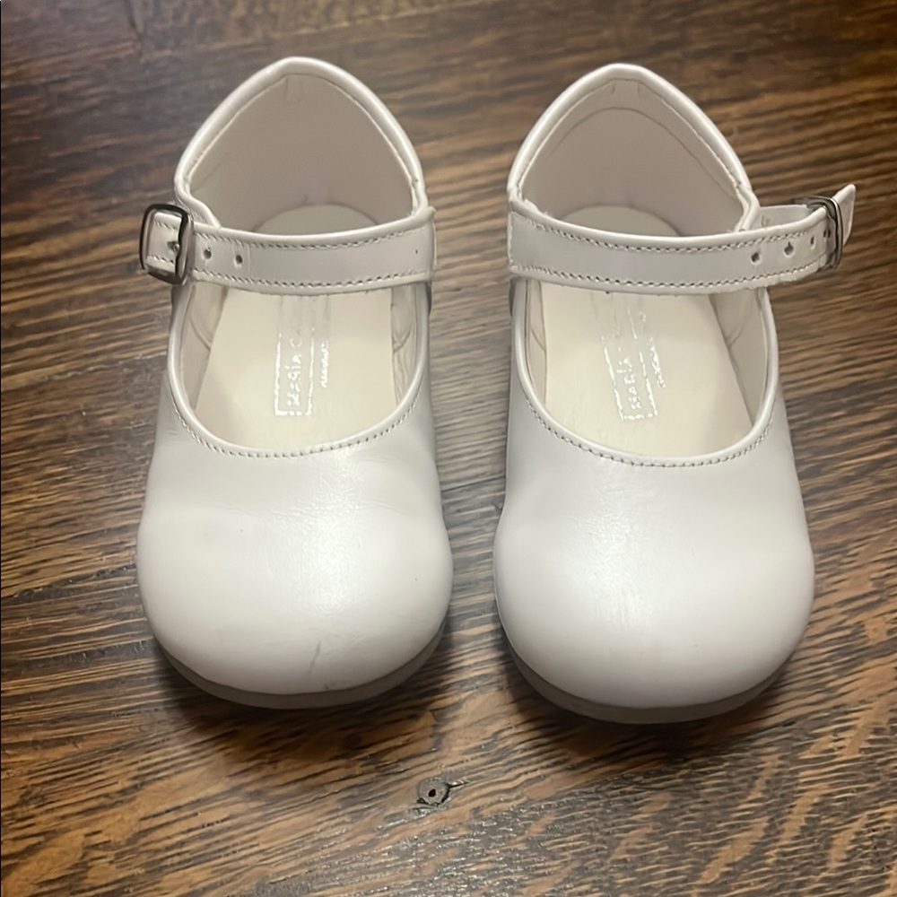 Classic White Kids' Mary Jane Shoes